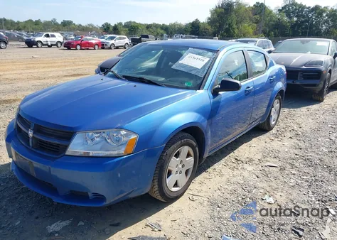 2008 Dodge Avenger Se from USA, damaged, VIN 1B3LC46K48N170009